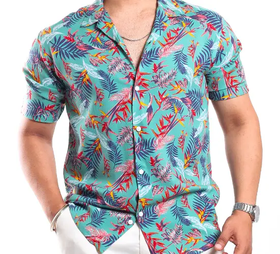 Camp or Cuban Collar 