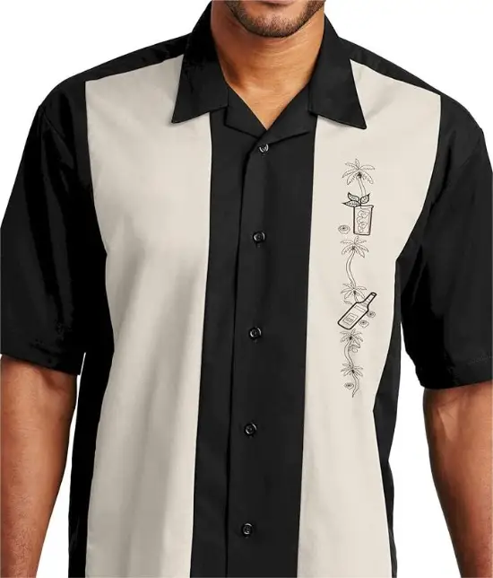 Cuban Collar bowling shirts