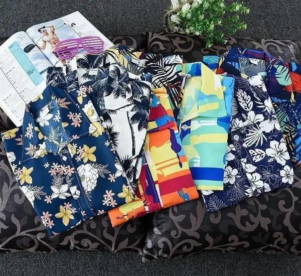 Hawaiian-Shirts-with-logo-fabric